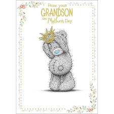 From Your Grandson Me to You Bear Mothers Day Card Image Preview